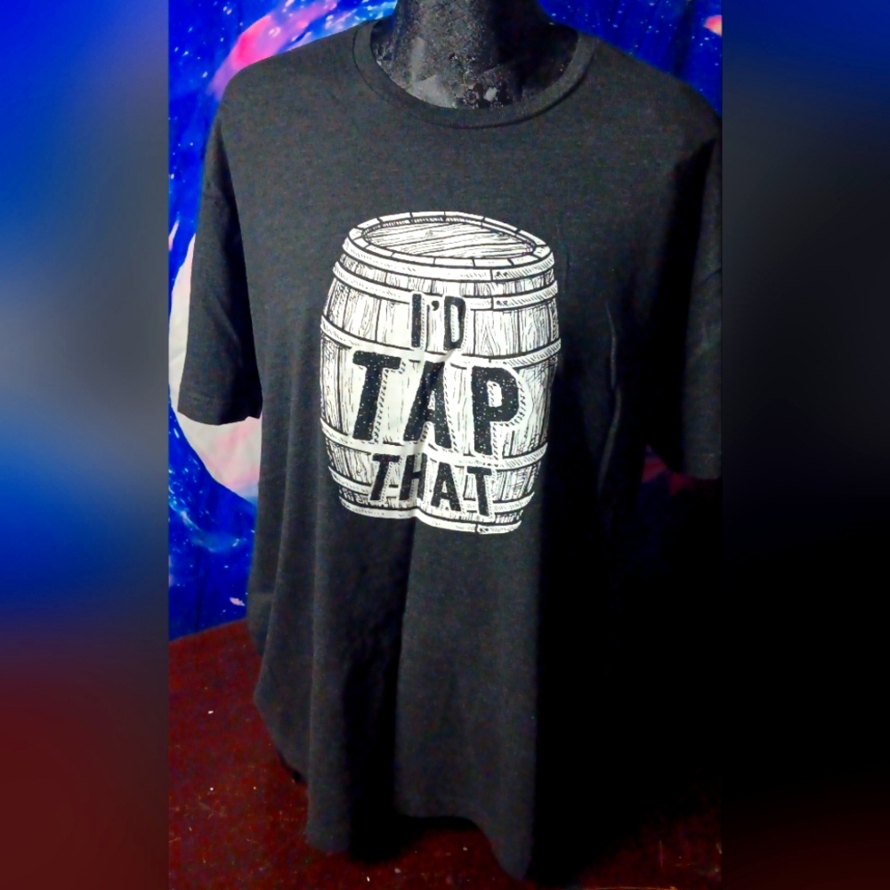 Swashbuckler “I’d Tap That” Beer Tee | PA Ren Faire Pirate Graphic Shirt
